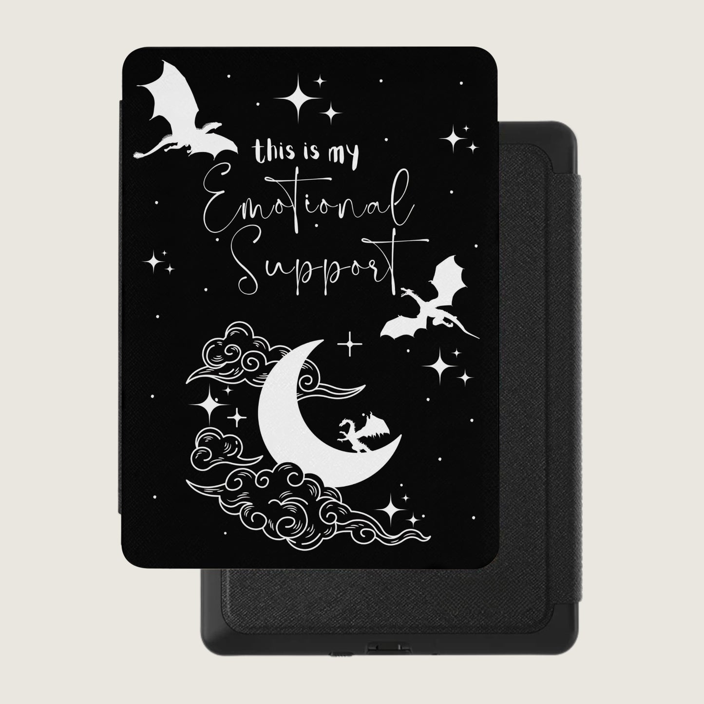 This is my Emotional Support Dragons Moon Stars Clouds product type
