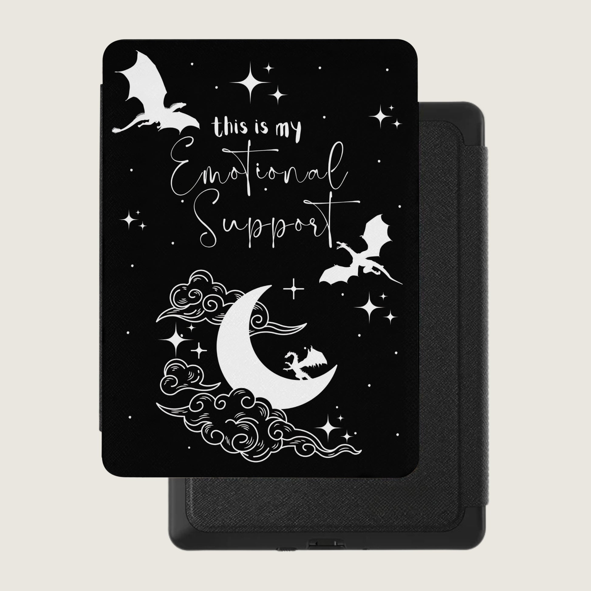 This is my Emotional Support Dragons Moon Stars Clouds product type