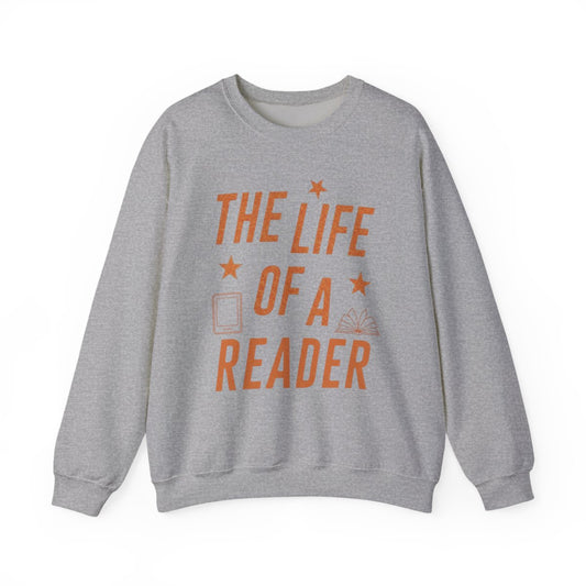 The Life of a Reader Sweater Perfect for Book Lovers