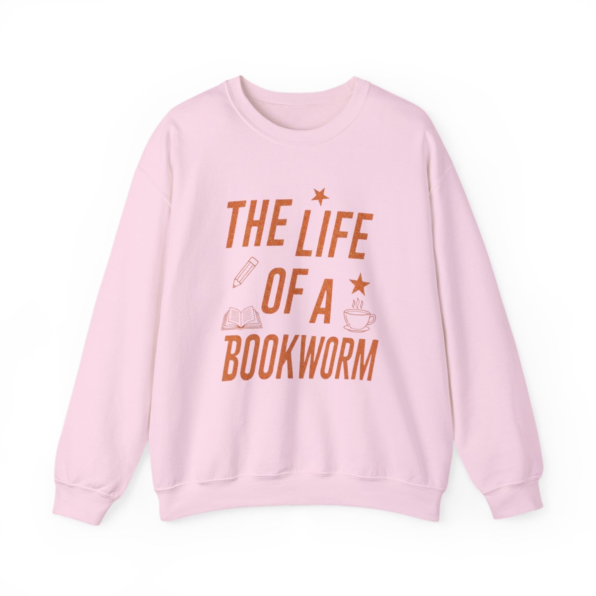 Cozy Pink The Life of a Bookworm Sweatshirt