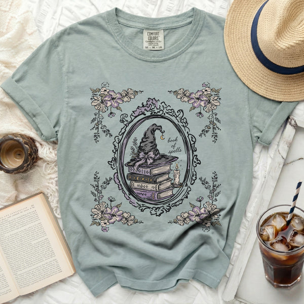 Book of Spells Tee in Bay