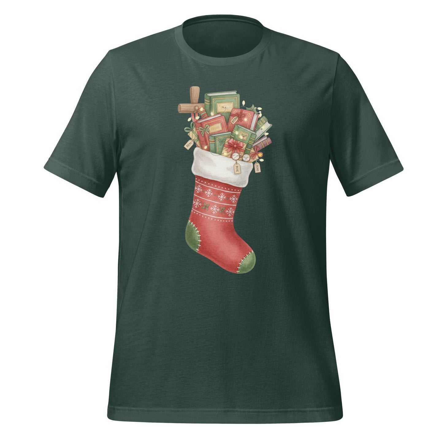 Christmas Stocking Filled with Gifts T-Shirt