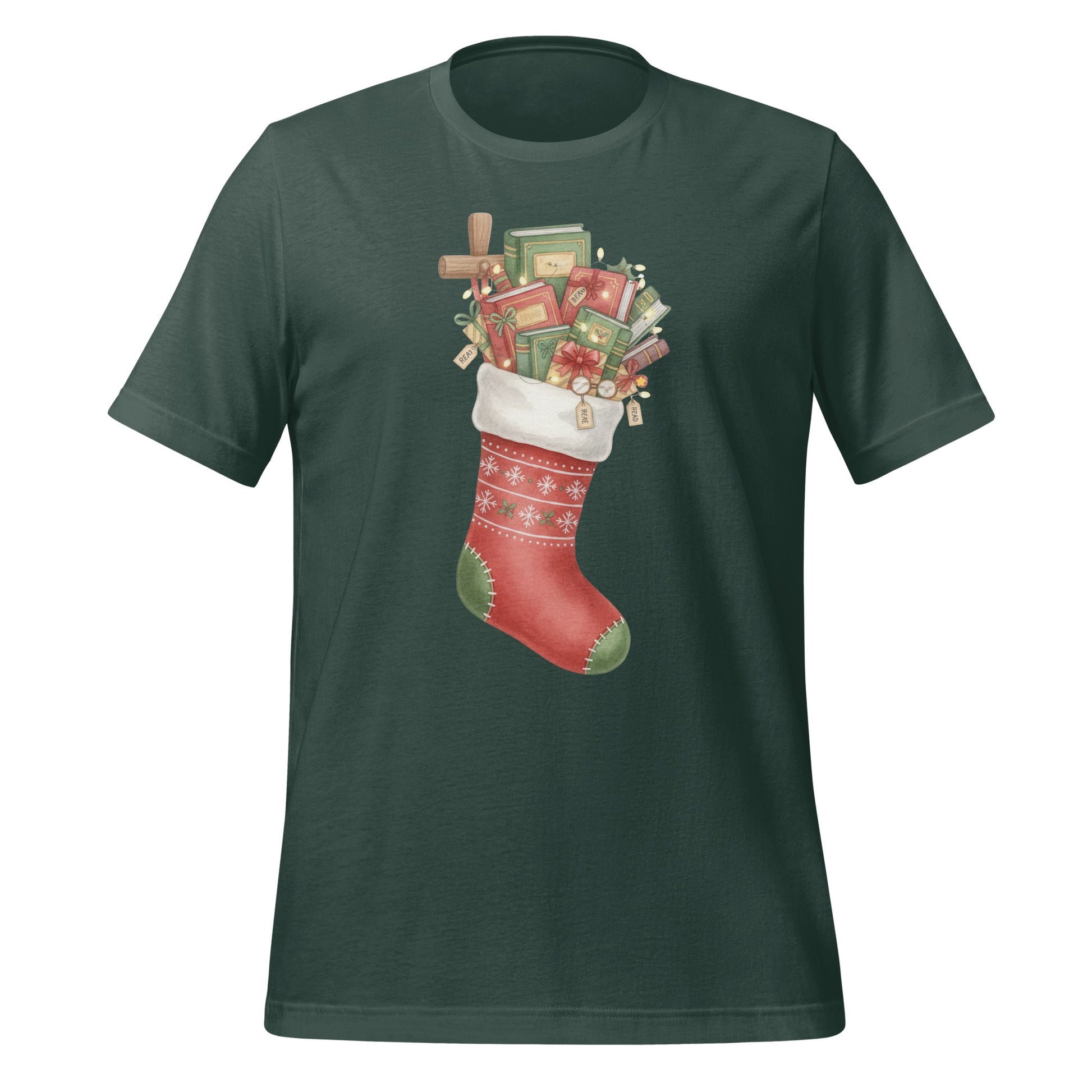 Christmas Stocking Filled with Gifts T-Shirt