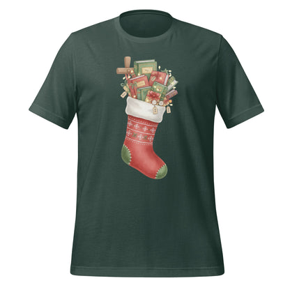 Christmas Stocking Filled with Gifts T-Shirt