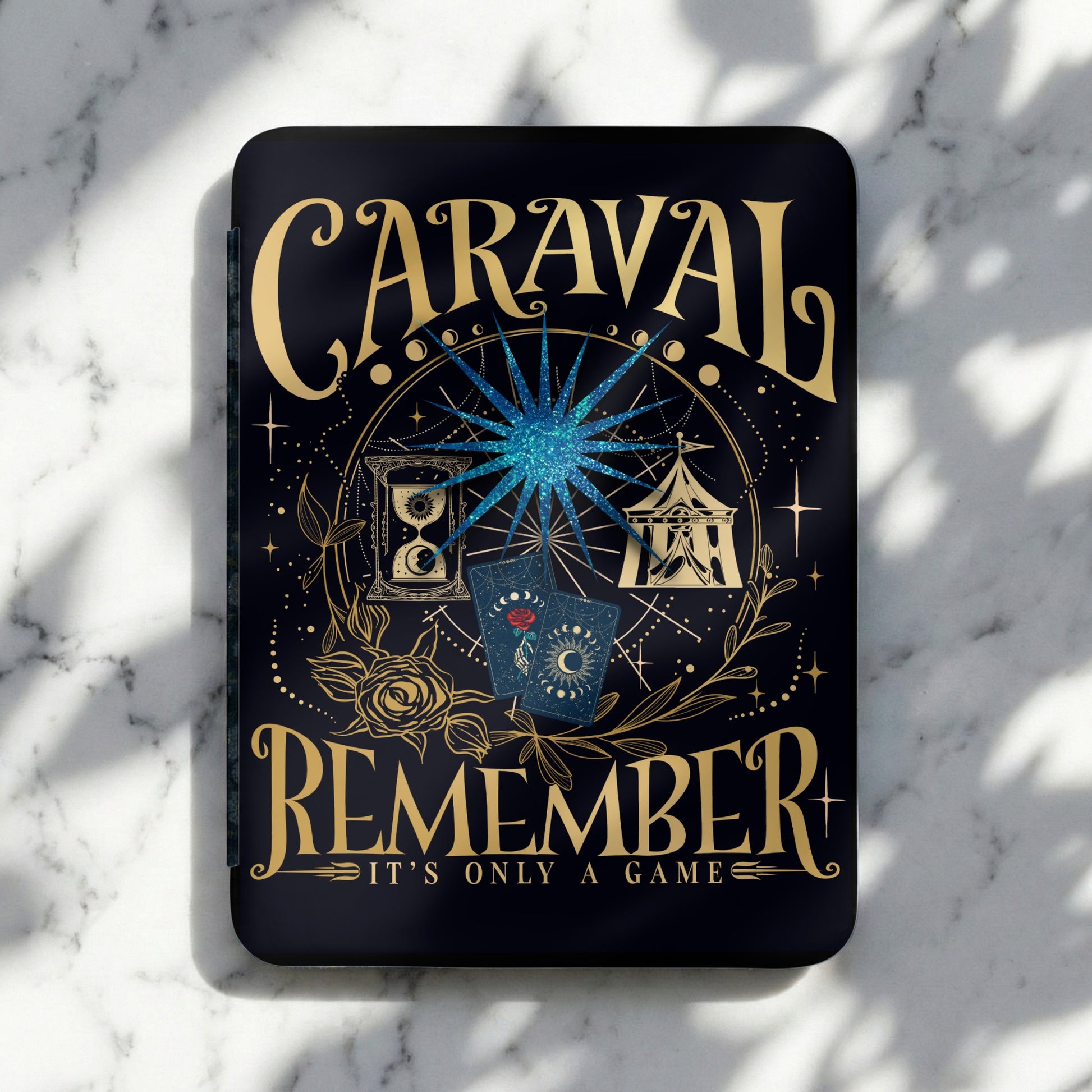 Caraval Remember It's Only A Game Hourglass Tarot product type
