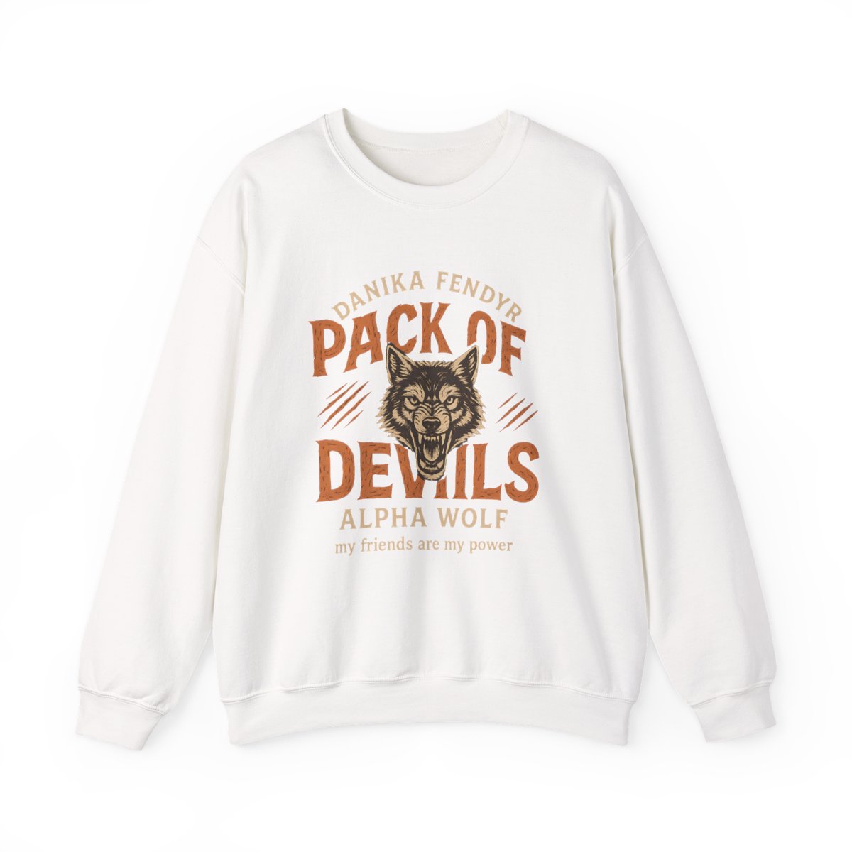 Danika Fendyr Pack of Devils Alpha Wolf Sweatshirt