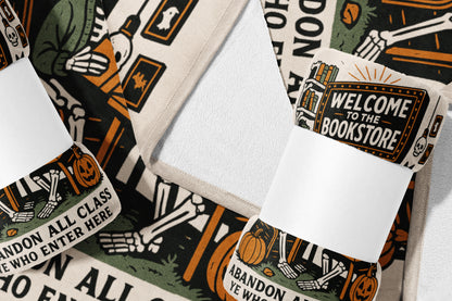 Welcome to the Bookstore Halloween Blanket