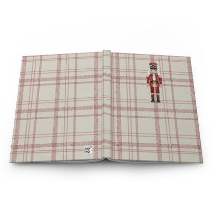 Nutcracker Patterned Design Hardcover Journal