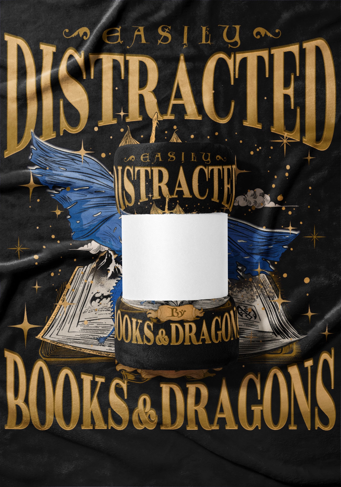 Easily Distracted by Books and Dragons product