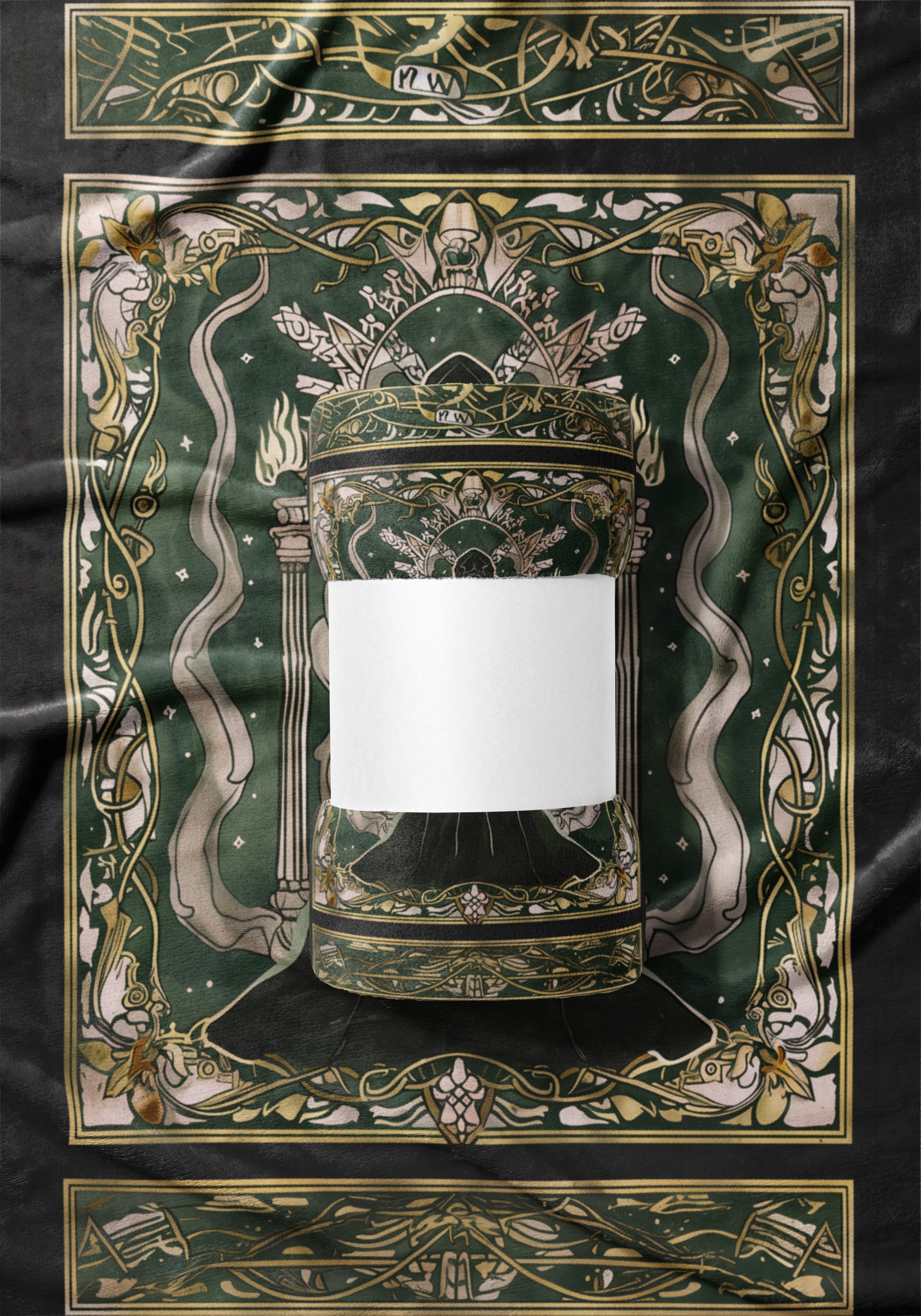 Enchanting Green Mythical Artwork Decorative product