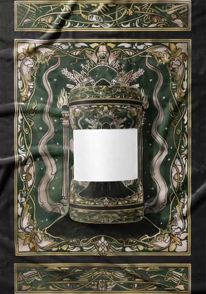 Enchanting Green Mythical Artwork Decorative product