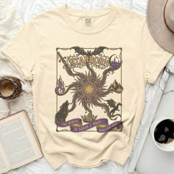 Worlds of Maas Tee in Ivory