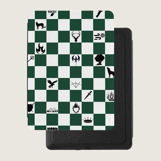 Green White Checkerboard Mythical Sigils House Icons product type