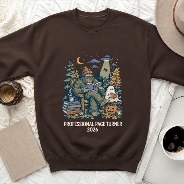 Cozy Cryptid Sweatshirt in Dark Chocolate