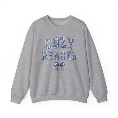 Cozy Reader Graphic Pullover Sweater