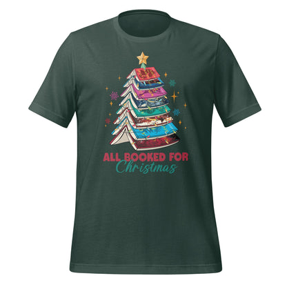 All Booked for Christmas T-shirt