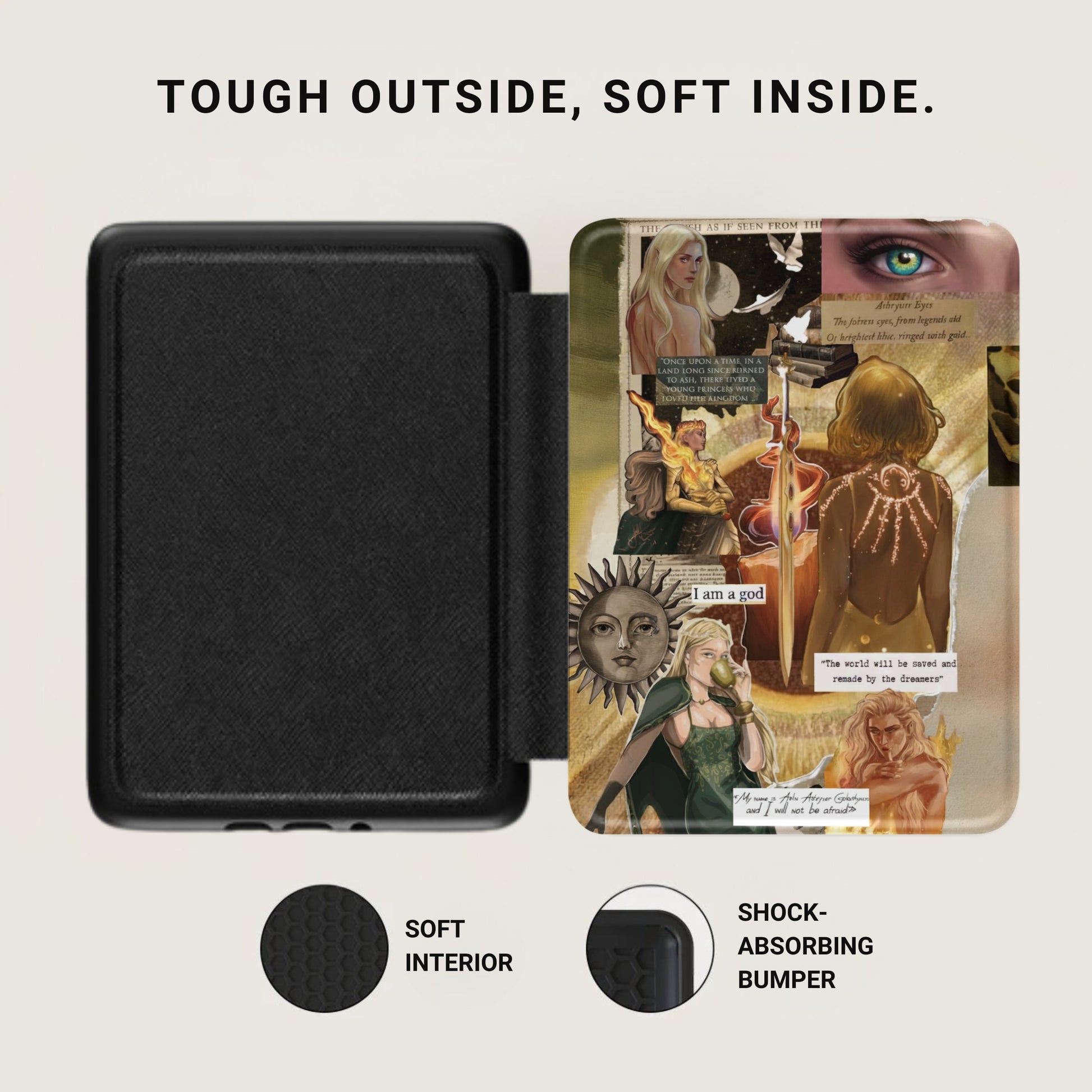 TOUGH OUTSIDE SOFT INSIDE SHOCK-ABSORBING BUMPER product type