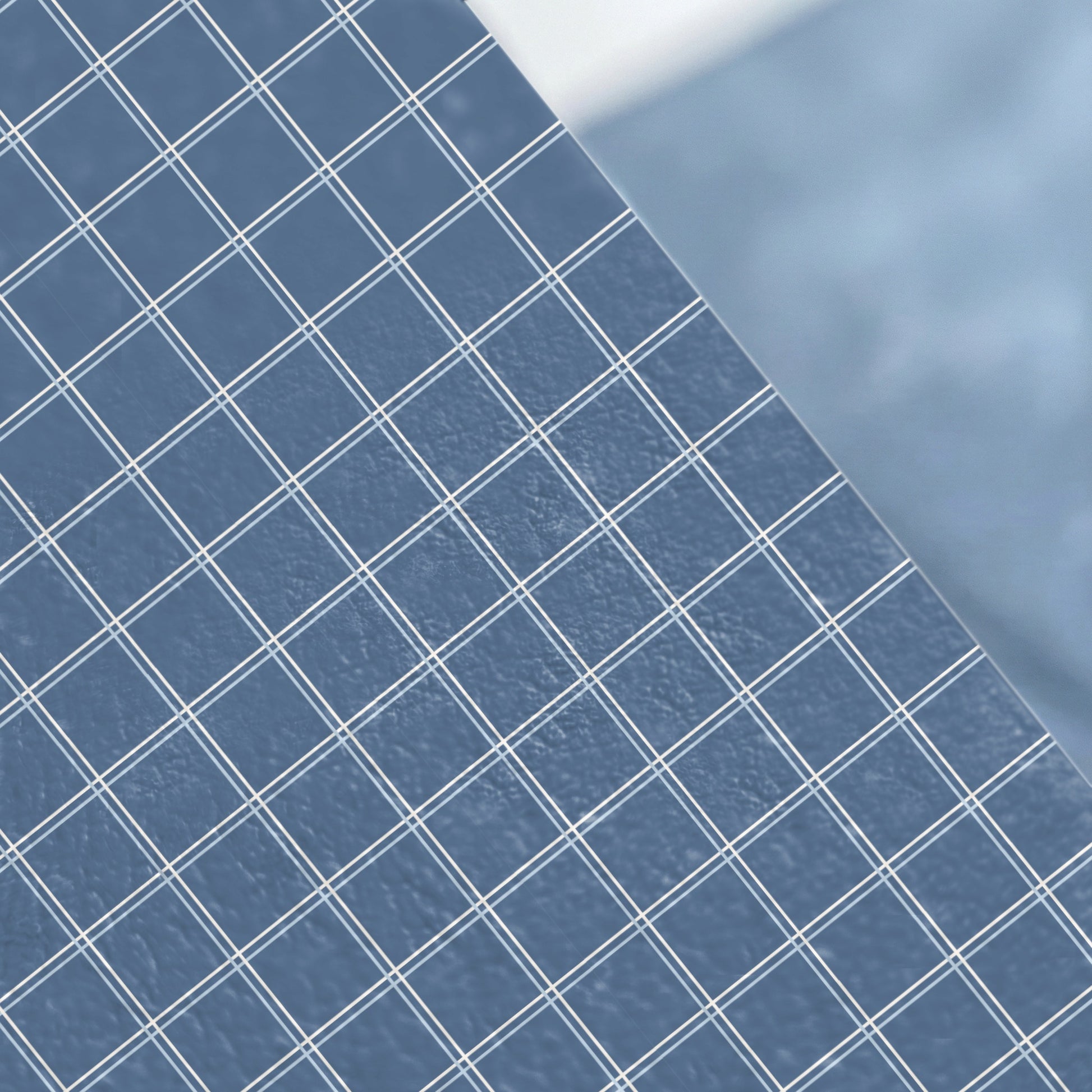 Blue Crisscross Pattern Customized Product Design