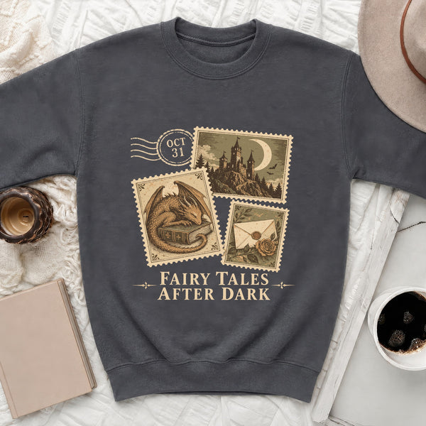 Fairy Tales After Dark Sweatshirt in Dark Heather