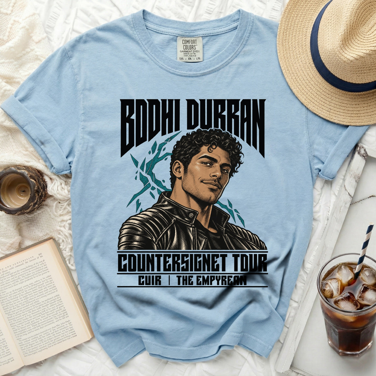 Bodhi Durran Countersignet Tour CUIR The Empyrean graphic tee.