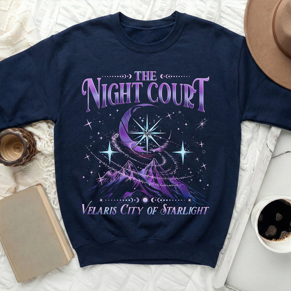 Night Court Sweatshirt in Navy