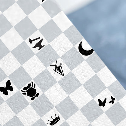 Royal Celestial Fantasy Icons Checkered Pattern product type