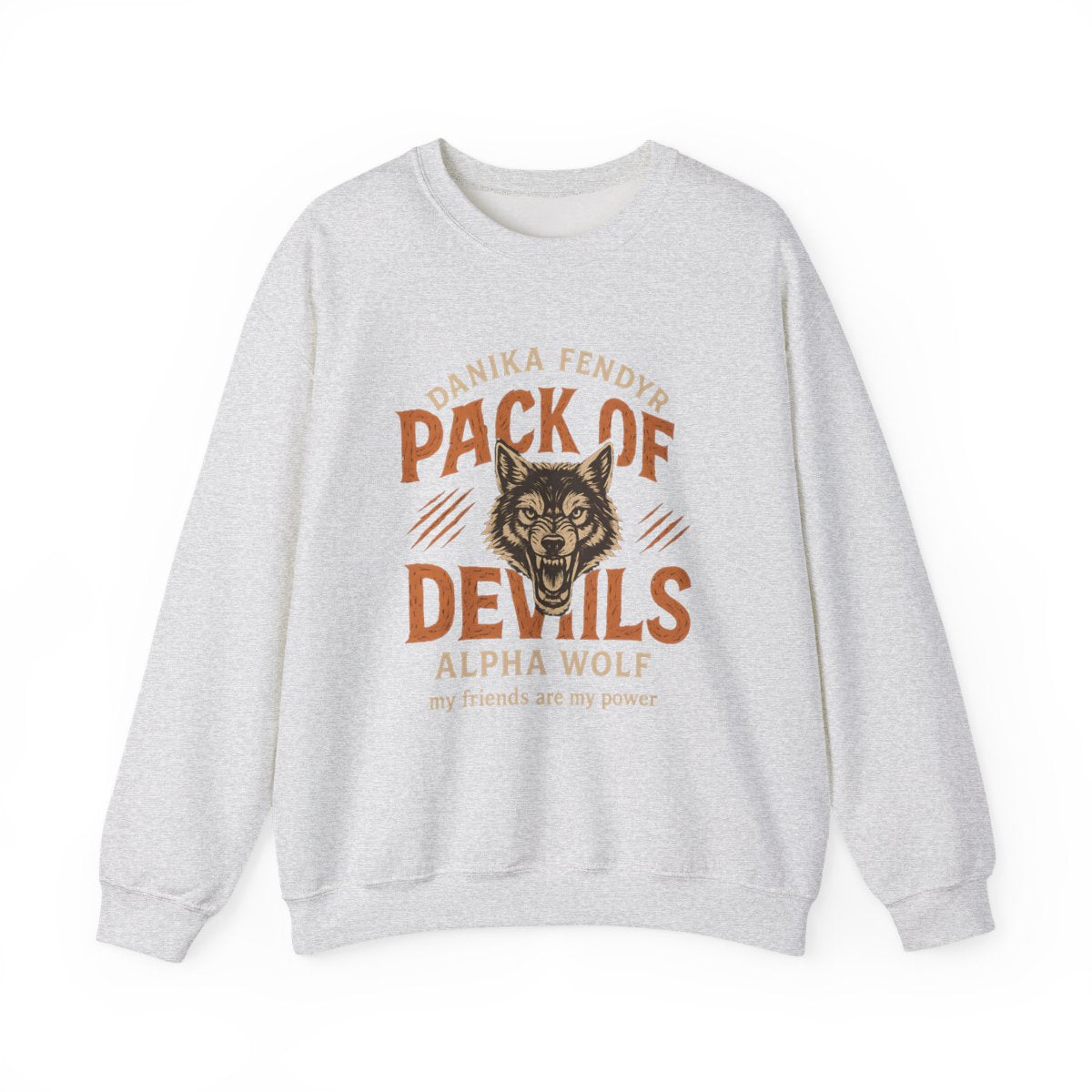 Pack Of Devils Alpha Wolf Graphic Sweatshirt