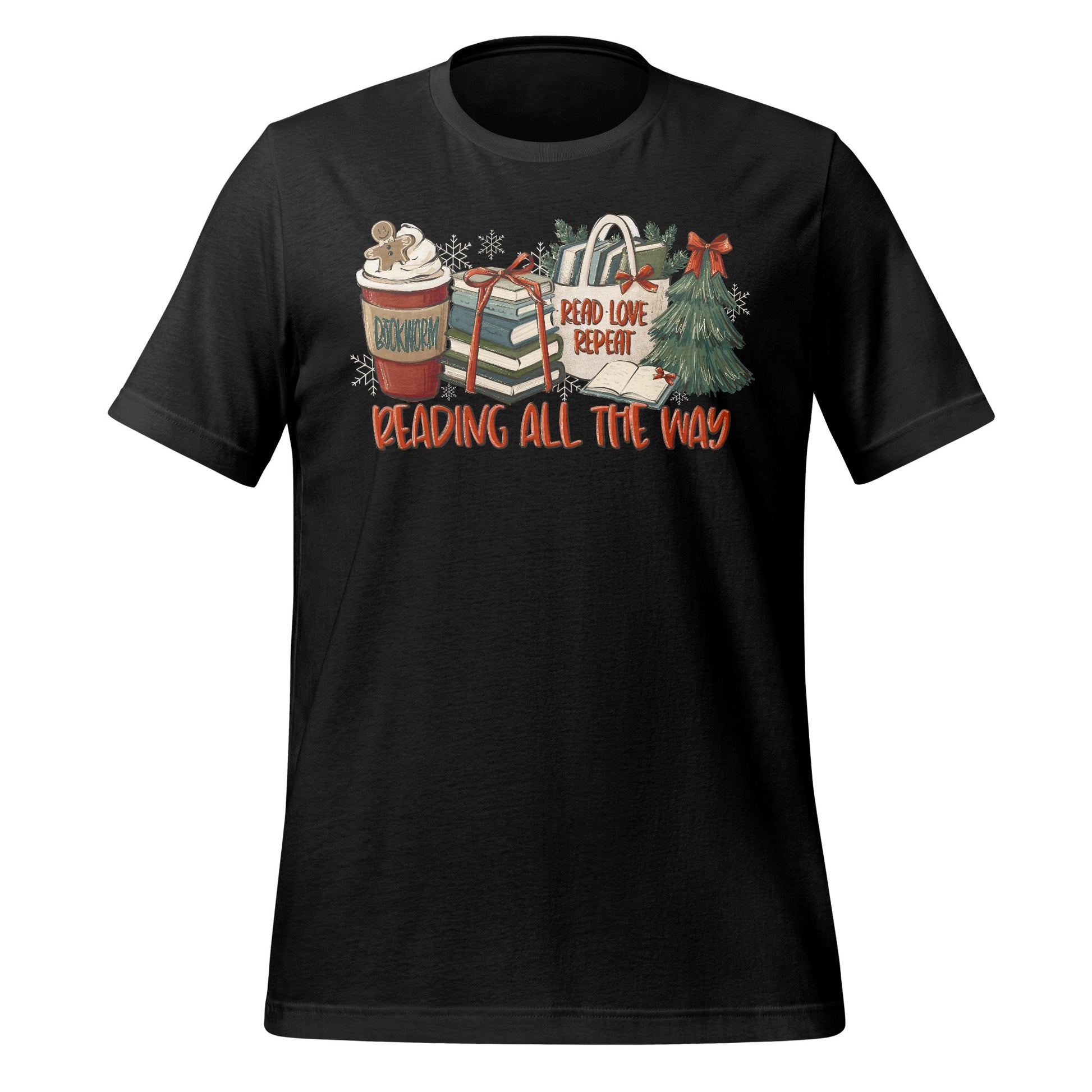 Reading All The Way Festive T-Shirt Design