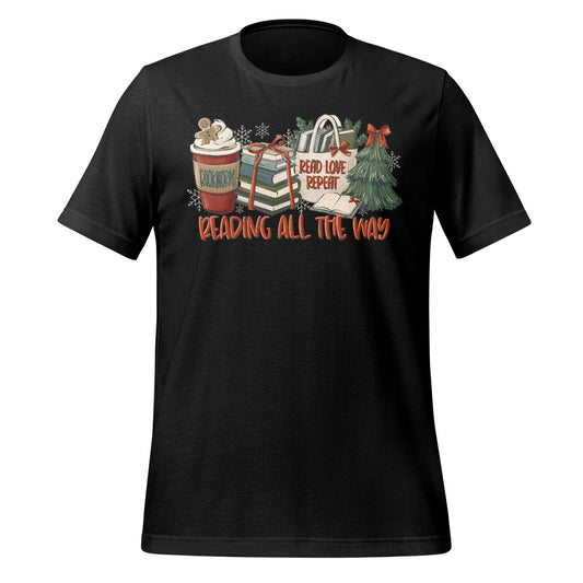 Reading All The Way Festive T-Shirt Design
