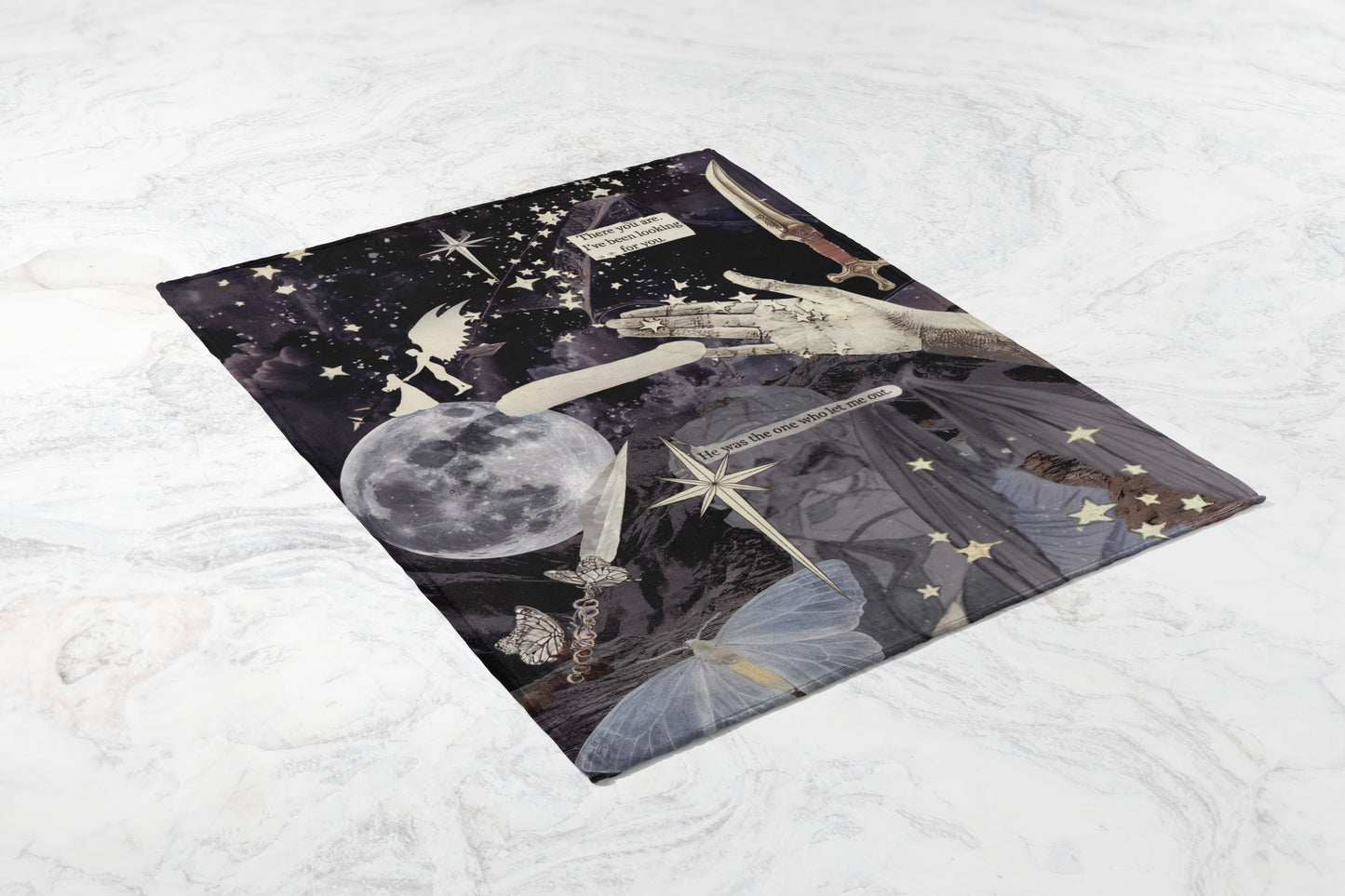 Magical Night Sky Fantasy Themed Art Print