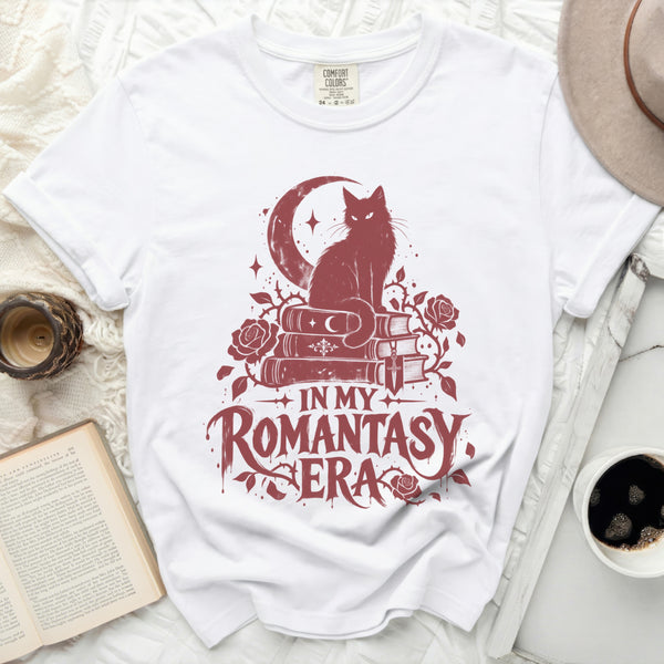 Romantasy Era Tee in White