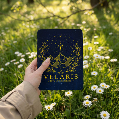 Velaris City of Starlight Mountains Starry Sky Design product type
