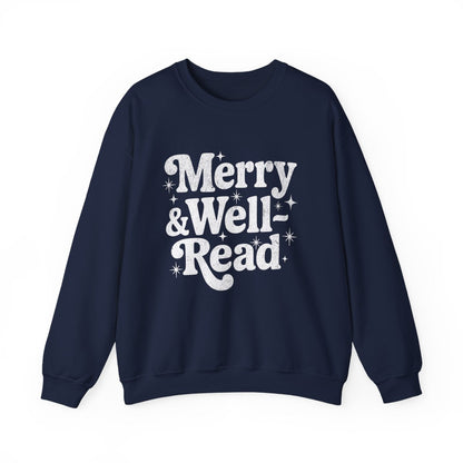Merry and Well Read Graphic Sweatshirt Product