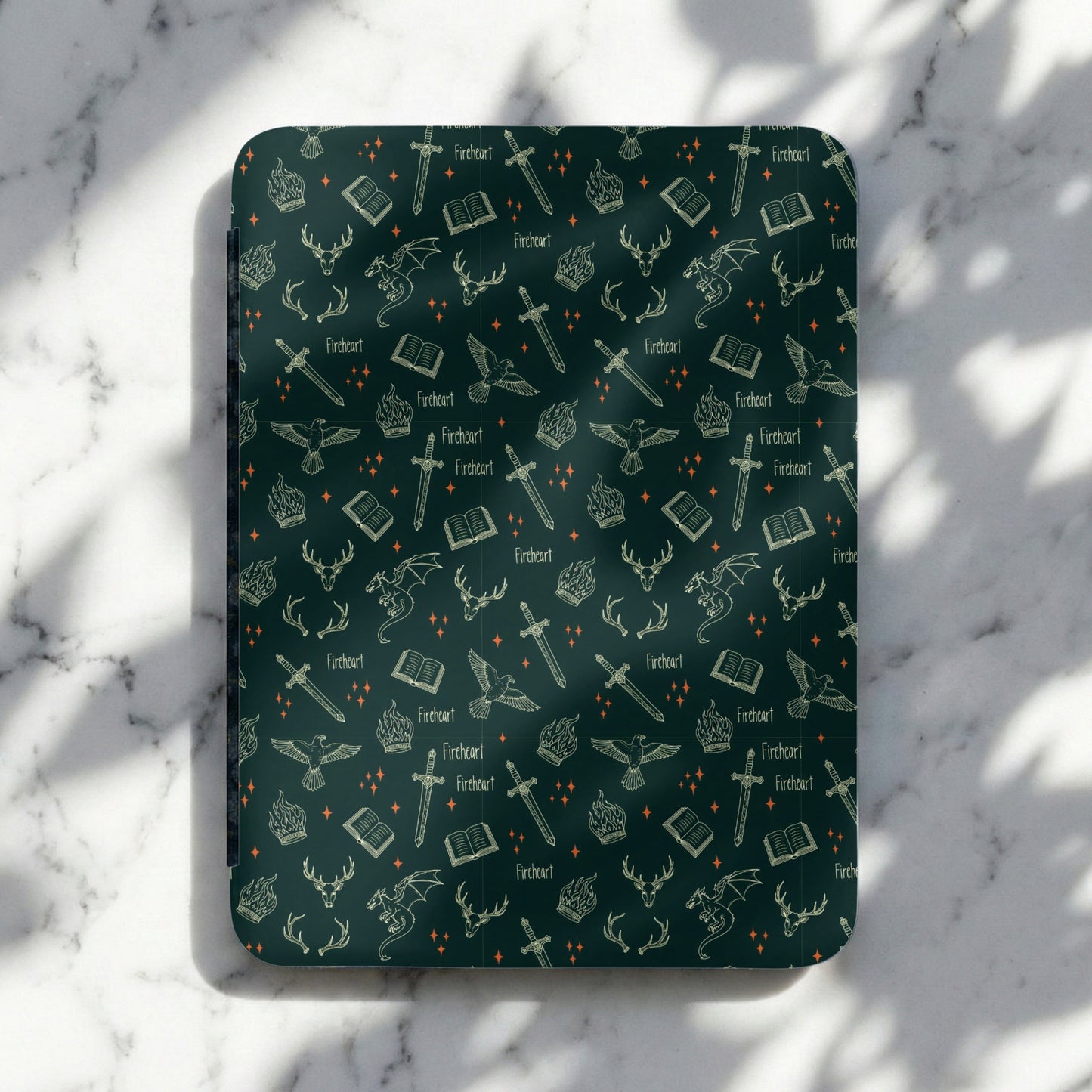 Fireheart Dragon Deer Sword Book Magic Pattern product type