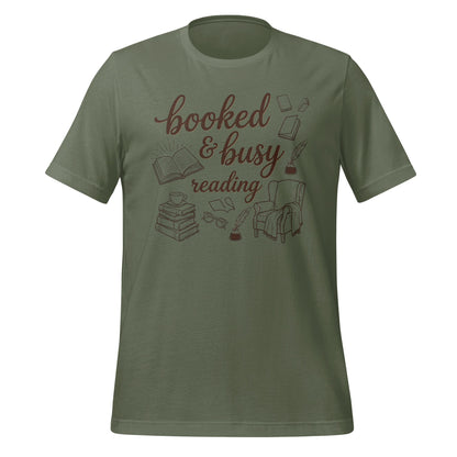 Booked and Busy Reading Graphic Tee Product