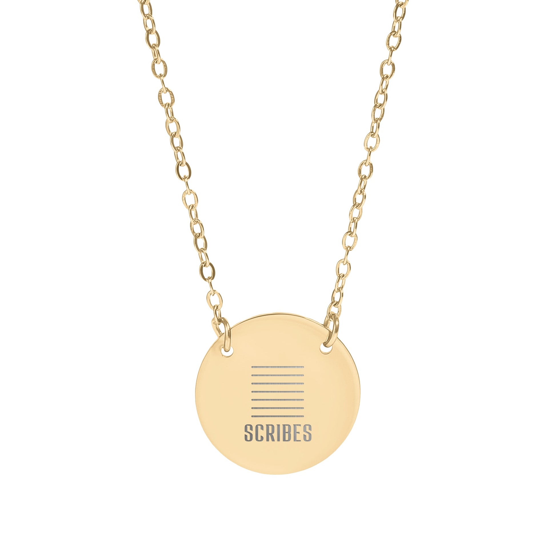 Scribes Circle Necklace - MagicMerchEmporium