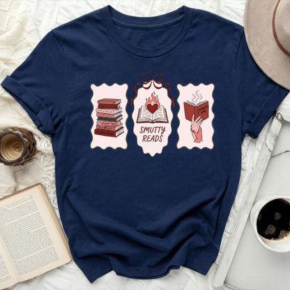 Smutty Reads Forbidden Desire Steamy Pages Romance Shirt product type