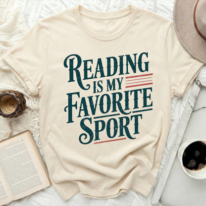 Reading Is My Favorite Sport T-shirt