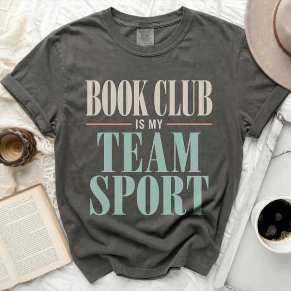 Book Club Team Sport Tee in Pepper