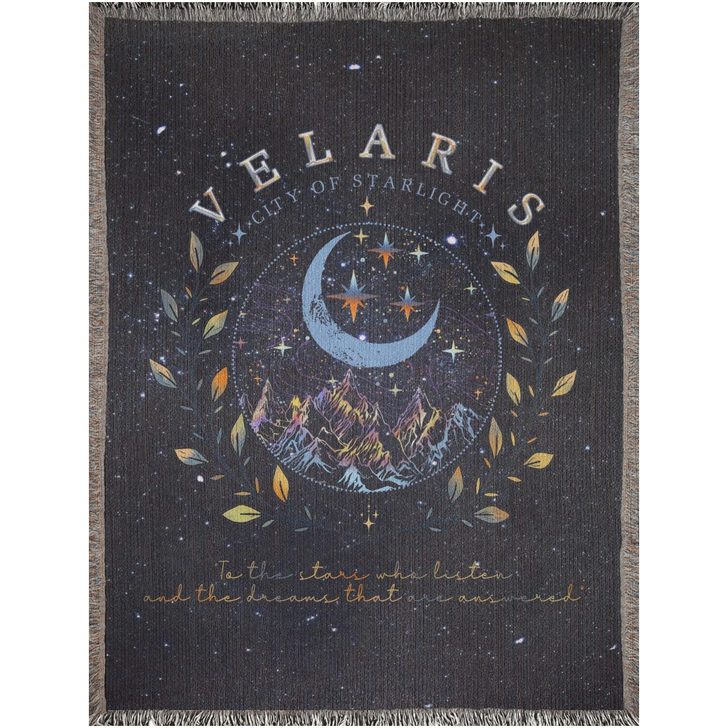 🌙 Velaris - City of Starlight Tapestry Blanket 🌙