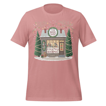 A Very Merry Bookmas The Book Shop graphic t-shirt