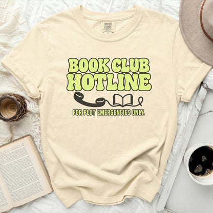 Book Club Hotline Tee