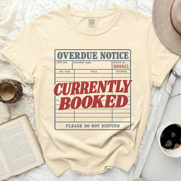 Currently Booked Tee in Ivory