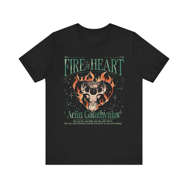 Fireheart Tee in Black