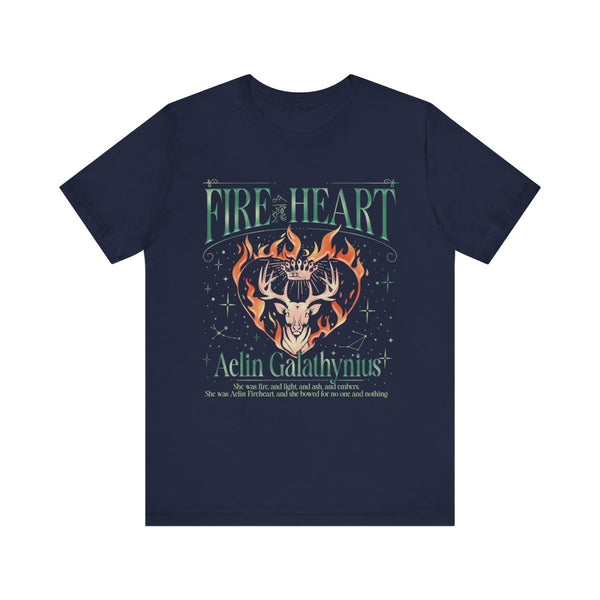 Fireheart Tee in Navy