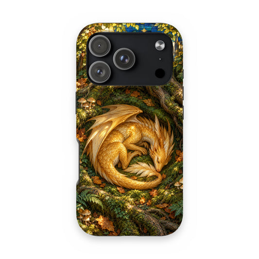 Golden Dragon Phone Case on iPhone 18 Pro