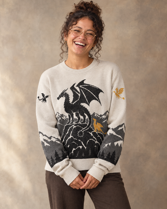 Tairn & Andarna knitted sweater, front