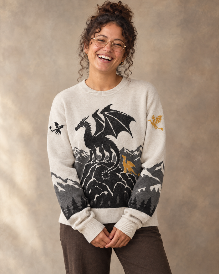 Tairn & Andarna knitted sweater, front