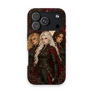 Ice, Fire, and Stone Phone Case