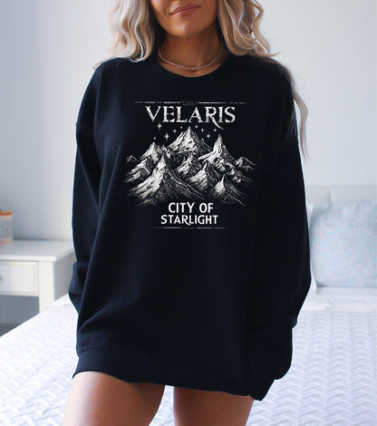 🌌 Velaris Sweatshirt – Embrace the Magic of the Night